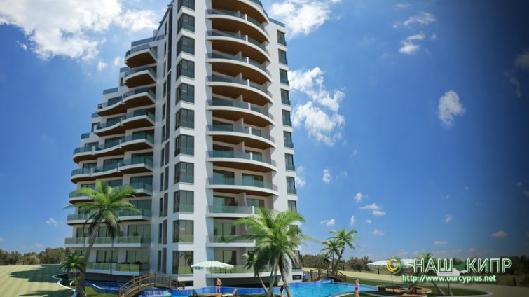 3-комнатные Апартаменты на Северном Кипре Tower £79,000