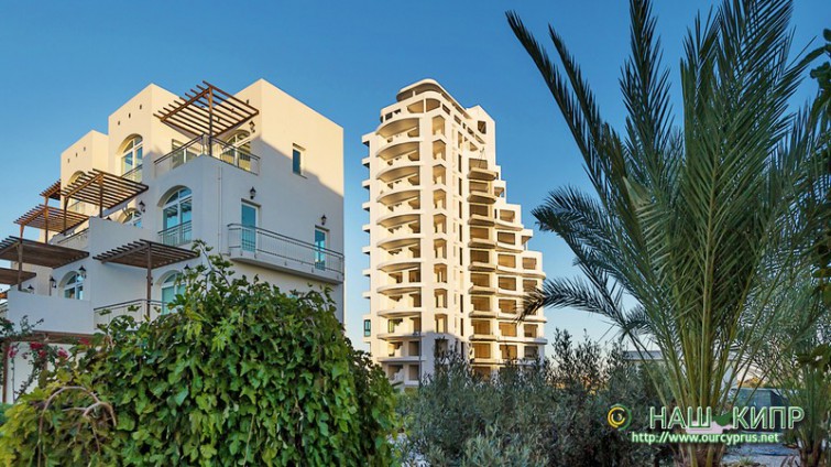 2-комнатная квартира на Северном Кипре Tower £48,000