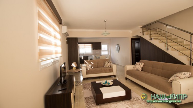 4-кімнатний Таунхаус 3+1 Stream біля пляжу Лонг Біч на Кіпрі £129,900